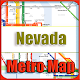 Nevada USA Metro Map Offline تنزيل على نظام Windows