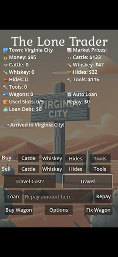 The Lone Trader screenshot