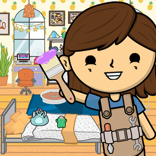 Lila's World: Home Design Logo