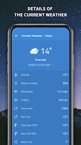 Captura de Pantalla 7 Radar meteorológico en vivo android