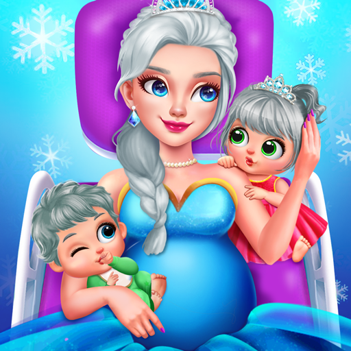 Princesa de hielo Mami Bebé