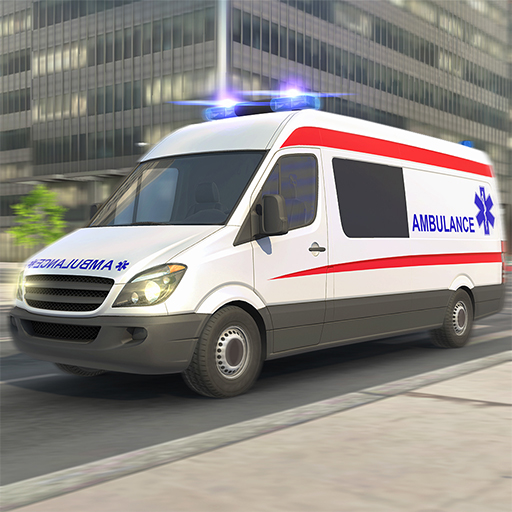 Hospital Ambulance Car Driving