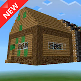 Flying House map for Minecraft icon