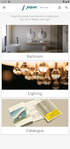Android application Jaquar screenshort