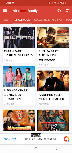 Absalom Family App Screen 3