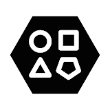 Hexagon Black - Icon Pack icon