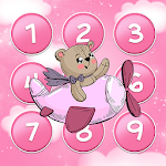 Cover Image of Download Teddy Bear Pattern Lock Screen Design 1.0 APK