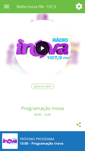 Android application Rádio Inova FM - 107,3 screenshort