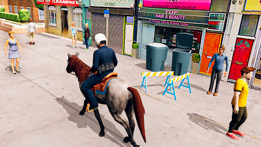 Android application Horse Chase: Police Game Thief screenshort