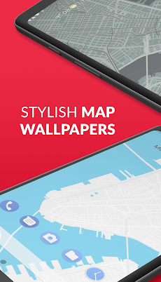 Wall St - Live Map Wallpapersのおすすめ画像1