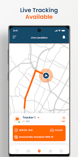 trackilive Screen 3