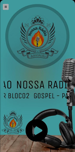 Android application NOSSA RÁDIO ADORAÇÃO screenshort