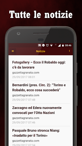Vista previa de la aplicación