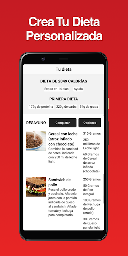Android application Dietana screenshort