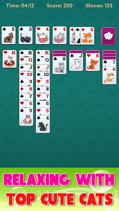 Solitaire Cat offline games - Screenshot 3