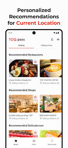 Shibuya TOQ Pass Screen 2