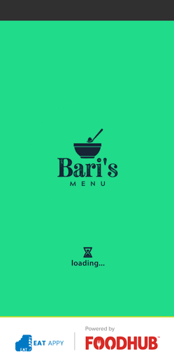 Android application Bari's Menu screenshort