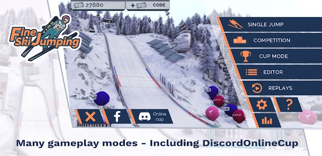 Fine Ski Jumping v0.7853 MOD APK(Unlimited Money)Free For Android 1