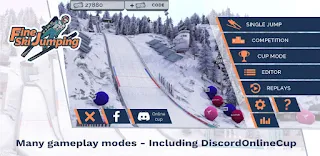 Fine Ski Jumping - Screenshot 1