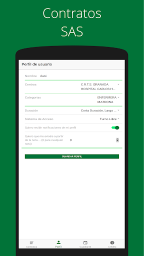 Bolsa Contratos SAS Screen 2