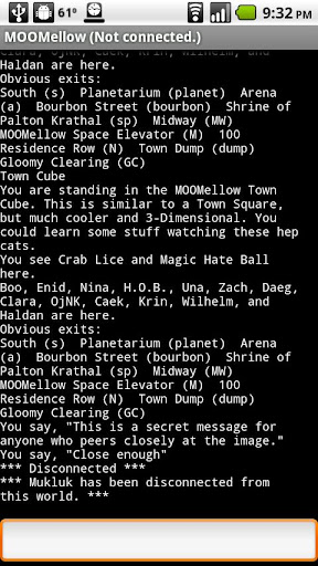 Mukluk MUD Client Screen 2