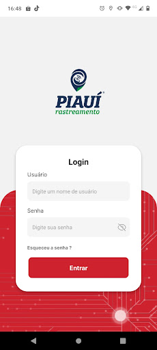 Android application Piauí Rastreamento screenshort