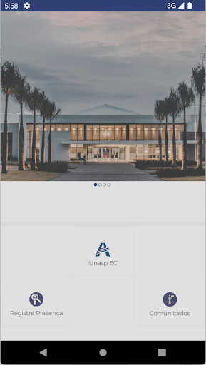 Android application Unasp EC screenshort