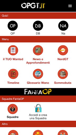 Android application OPGT screenshort
