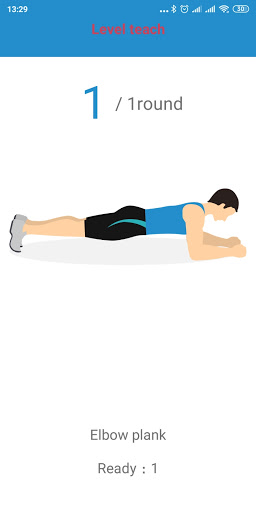 Android application Plank Workout & Exercises. screenshort