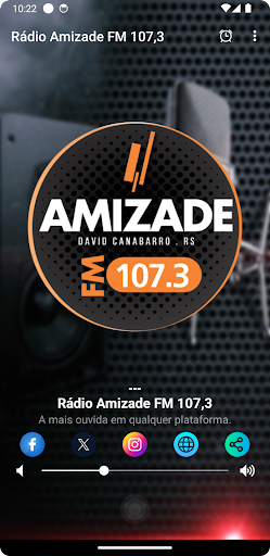 Amizade FM 107.3 Screen 3