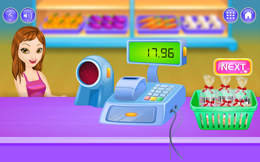 Shopping Supermarket Manager Game For Girls