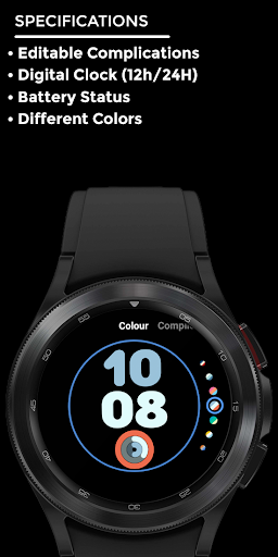 Nighty Digital 17 - watch face screenshot 9