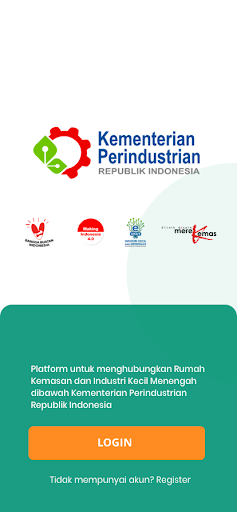 Android application e-Kemasan IKM screenshort
