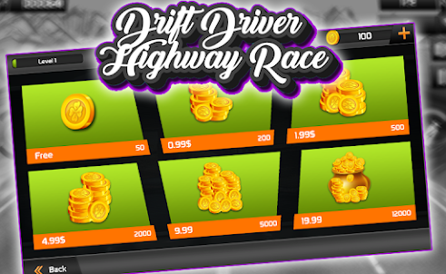 Drift Driver Highway Race