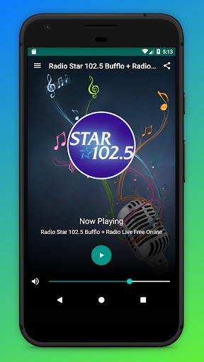 Android application Star 102.5 Buffalo Radio USA screenshort