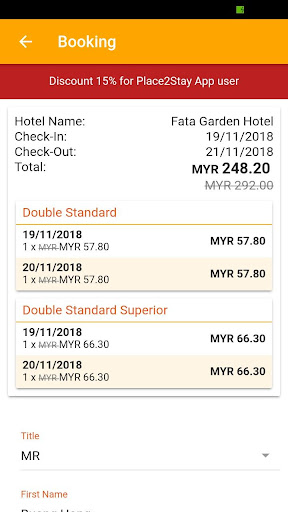 Place2Stay Hotel Screen 3