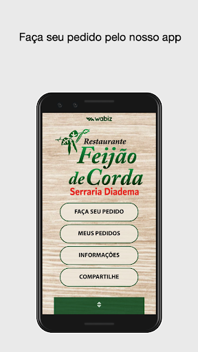 Android application Feijão de Corda Serraria screenshort