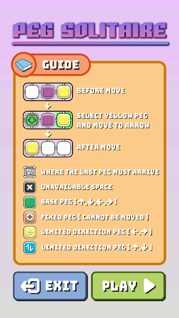 Game screenshot ペグソリティア - タイプを追加 mod apk