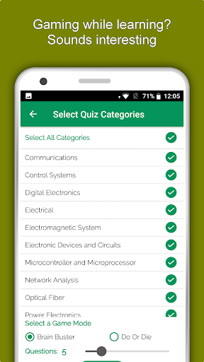 Screenshot of Electronics Dictionary Offline