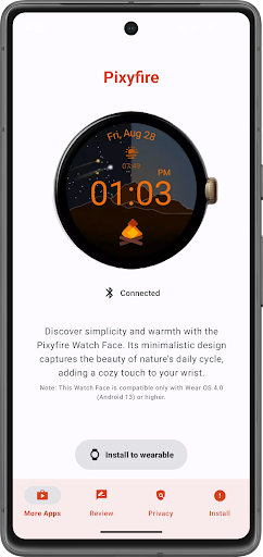 Pixyfire - Zifferblatt screenshot 1