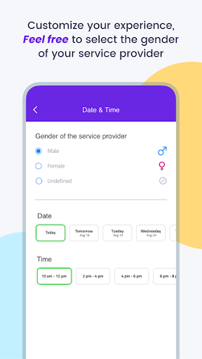 Jameel - Home Services Screen 3