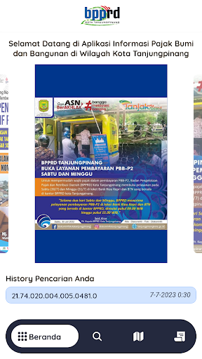 ePBB Kota Tanjungpinang Screen 3