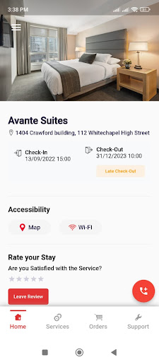 aPerfect Guest App Screen 2