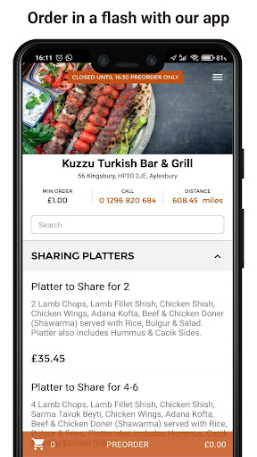 Kuzzu Turkish Bar & Grill Screen 2