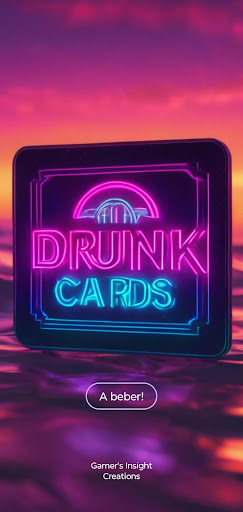 Android application Drunk Cards screenshort
