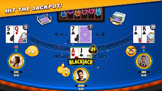 Game screenshot Blackjack 21 Offline Card Game mod apk