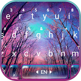 Starry Night Tree Keyboard Theme icon