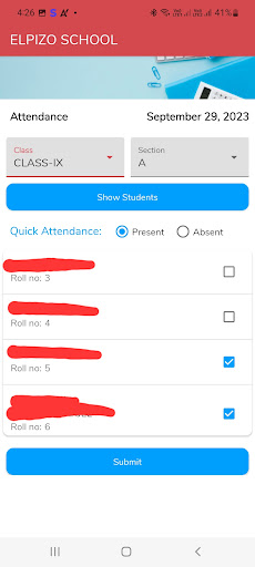 Elpizo Teacher Screen 3