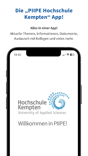 Android application PIIPE Hochschule Kempten screenshort
