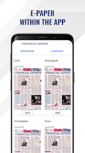 Financial Express - Latest Market News + ePaper Screenshot